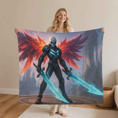 Firewing Guardian Flannel Blanket โ USA-Made, 4 Sizes