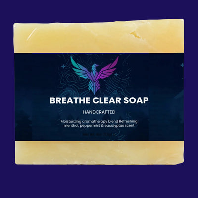 Breathe Clear Soap | Menthol - Eucalyptus Bar