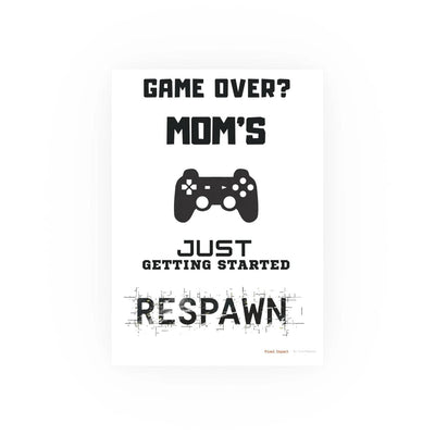 Gaming Mom Poster - Fun Wall Art for Gamers, Motivational Decor - Iron Phoenix GHG