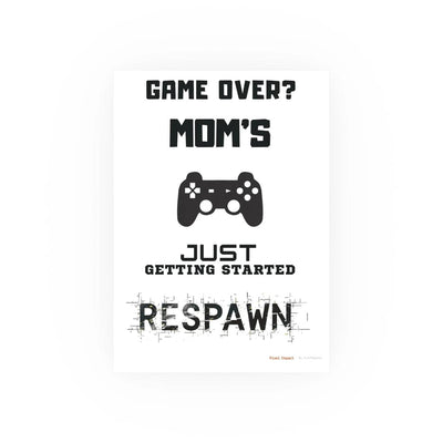 Gaming Mom Poster - Fun Wall Art for Gamers, Motivational Decor - Iron Phoenix GHG
