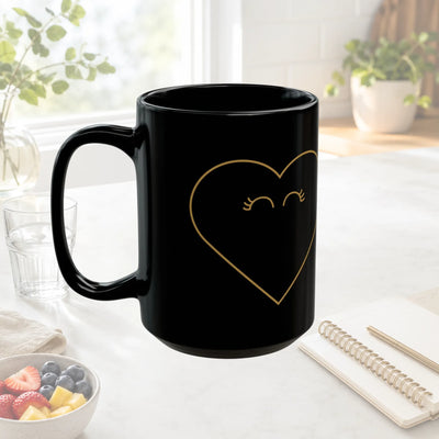 Smiling Heart Coffee Mug - Sweet Everyday Reminder | Mom Gift