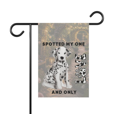Spotted My One and Only Dalmatian Garden Banner | House Decor