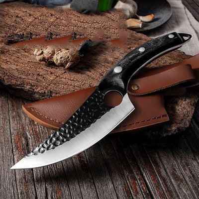 Hunting Boning Knife | Full Tang Stainless Steel Blade -our phoenix rise