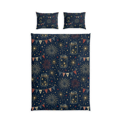 4th of July Duvet Cover Set - Full View | Our Phoenix Rise