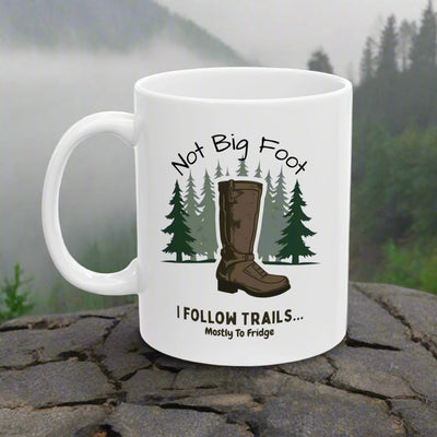 "I Follow Trails" Funny Hiking Mug | Iron Phoenix GHG - Iron Phoenix GHG