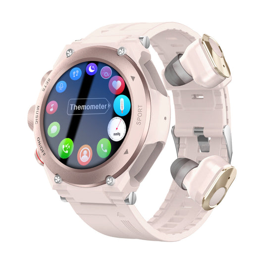 Smartwatch With Bluetooth Earbuds for Everyday Convenience