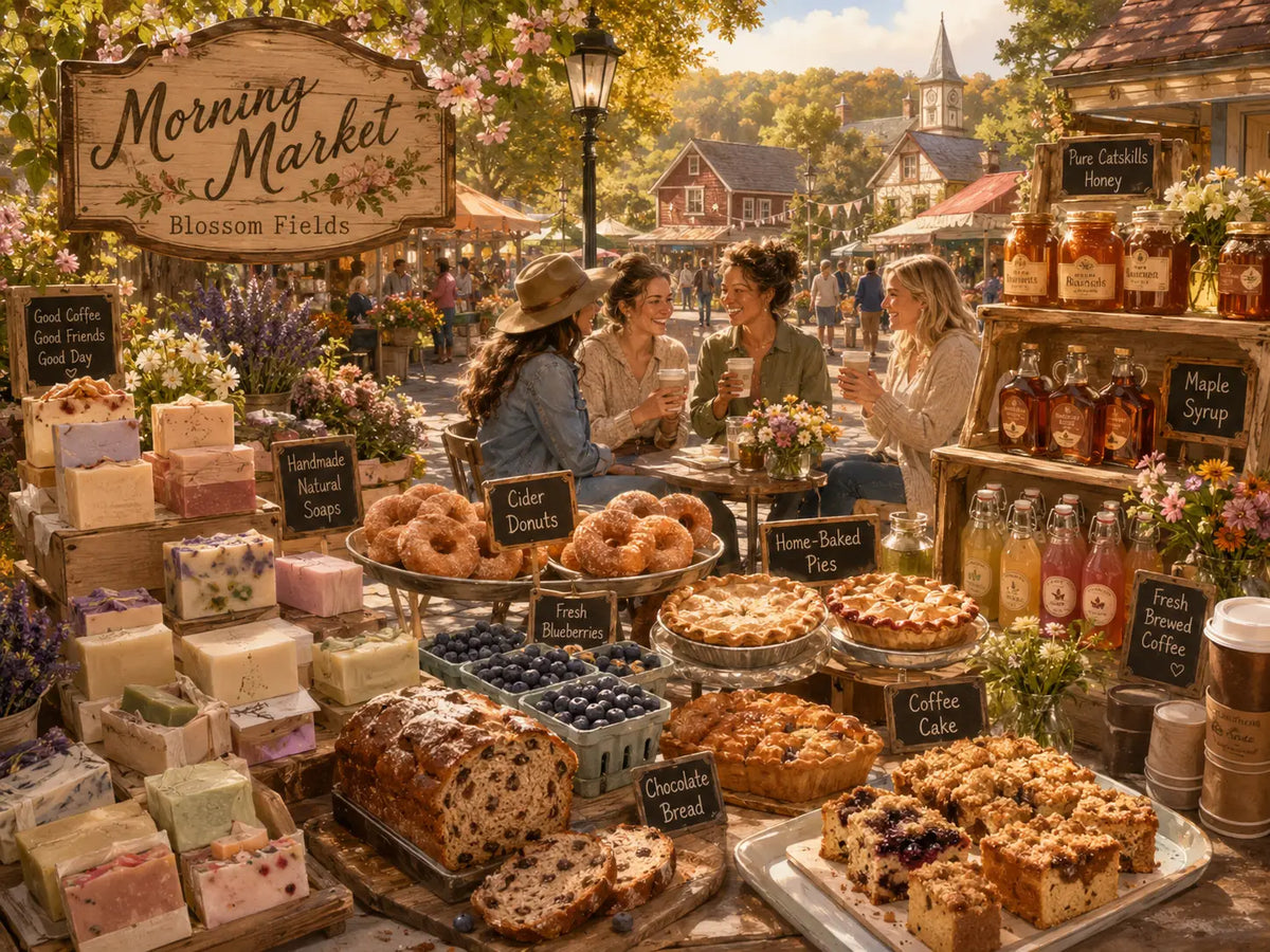 Blossom Fields Morning Market