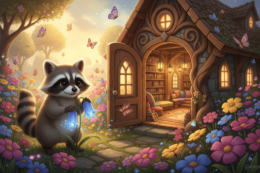 Library Raccoon Extravaganza