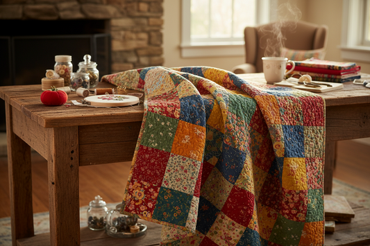 Grandma's craft table