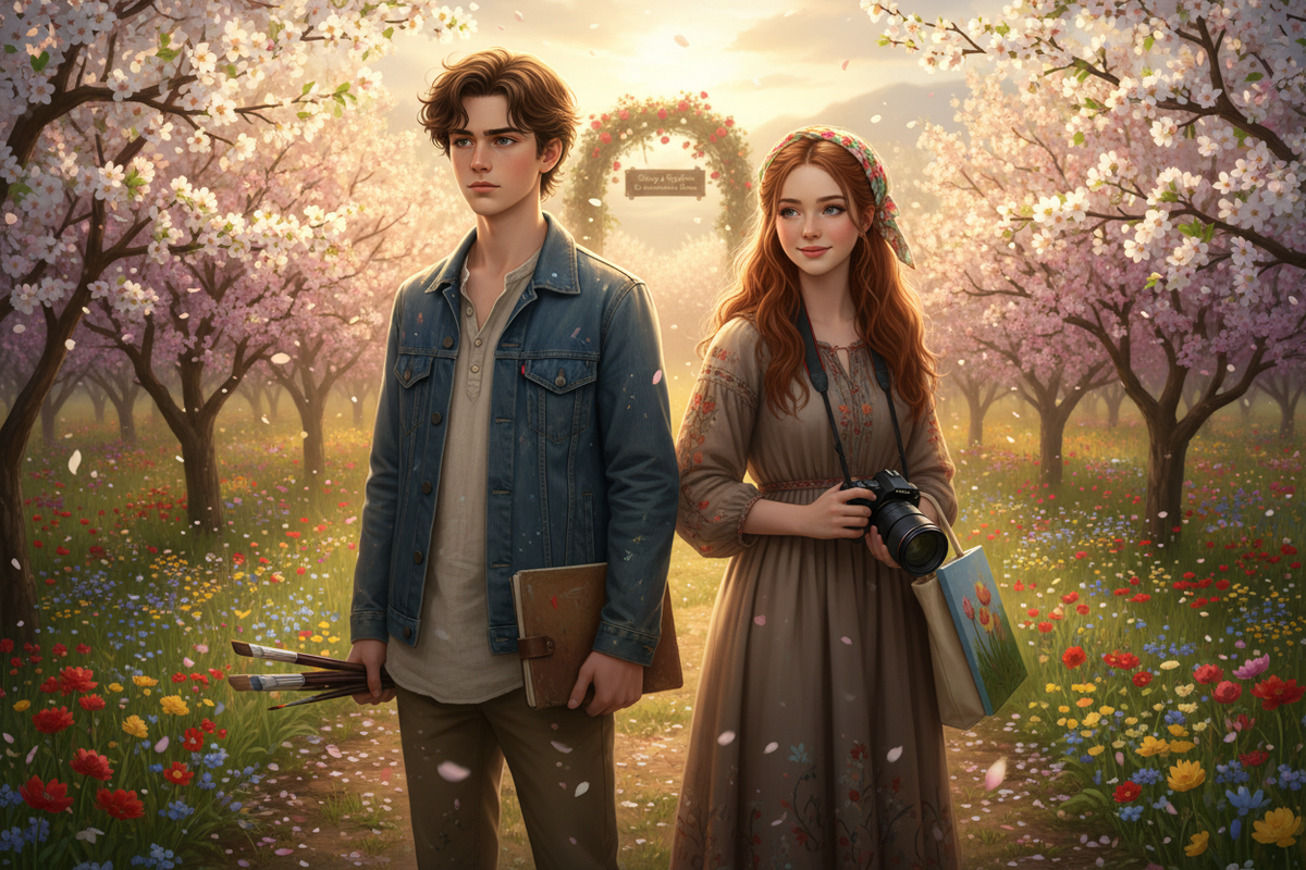 Sidney and Sapphire’s Legacy: Ethan and Lily’s Journey in Blossom Fields