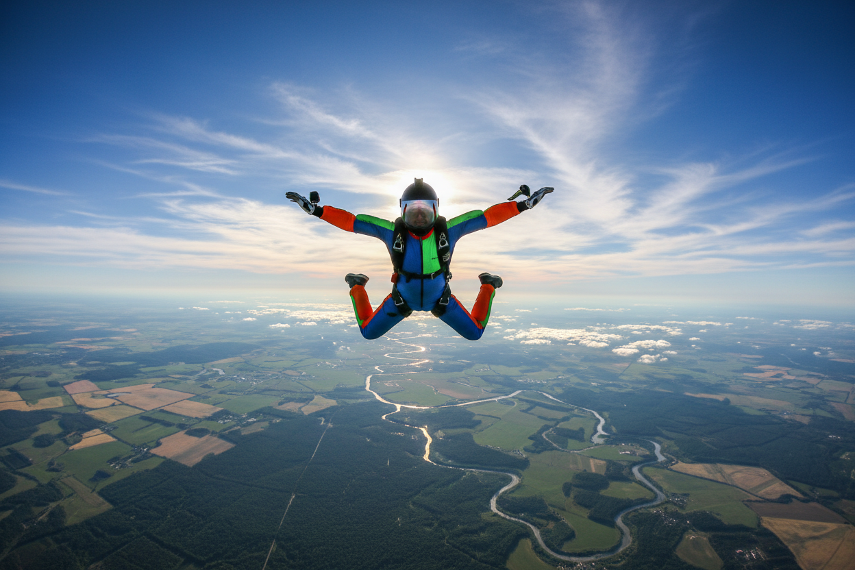 Best Skydiving in New England.