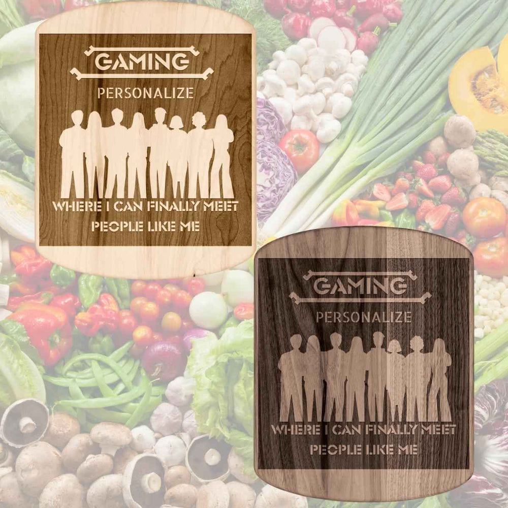 Gamer Community Personalized Cutting Board
