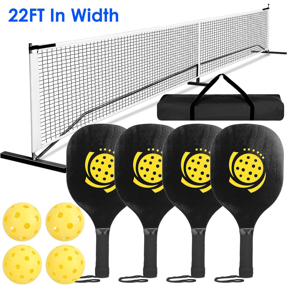 Pickleball Net Set - 22FT Tournament Kit for Sports and Gaming Calm