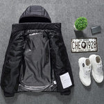 Heated USB Jacket for Outdoors | Red, Black - Iron Phoenix GHG