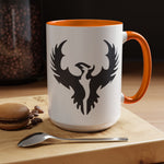 Phoenix Emblem Coffee Mug — Black Accent 11/15oz