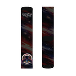 American Flag Sublimation Socks — Patriotic Eagle Graphic Crew Socks