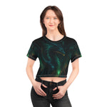 Fantasy Dragon Crop Top | Edgy Gamer Festival Wear