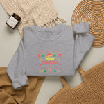 Merry Christmas Crewneck Sweatshirt — Festive Ugly Sweater Style Holiday Pullover