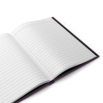 Moon Phase Hardcover Journal — Mystical Moth Notebook for Moon Magic & Wiccan Planning