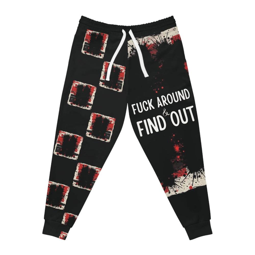 Bold PvP Anger Gamer Joggers Edgy- Iron Phoenix GHG