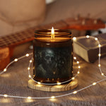 Skull Forest Illustration Candle