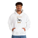 Corgi Love Hoodie, Cozy Sweatshirt, Dog Lover Gift, Pet Appreciation, Cute Animal Apparel, Perfect for Birthdays & Celebrations - Iron Phoenix GHG