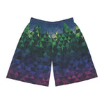 Geometric Basketball Shorts - Stylish Athletic Wear for Sports - Iron Phoenix GHG