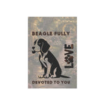 Beagle Garden Banner - Perfect for Dog Lovers, Pet Memorials, Family Home, Animal Lovers, Outdoor Decor