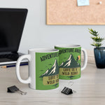Adventure Awaits Ceramic Mug 2025 - Iron Phoenix GHG