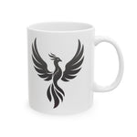 Tribal Phoenix Wings Mug | Ceramic Coffee Cup