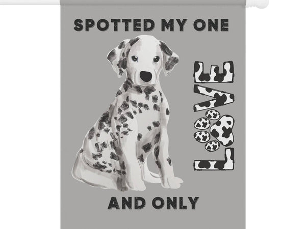 Dog Love Garden Banner, Outdoor Decor for Pet Lovers, Home & Garden Flag, Puppy Gift, Personalized Dog Decorations - Iron Phoenix GHG