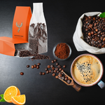 Citrus Drift Medium Roast Whole Bean Coffee - Packaging Detail Top View | Our Phoenix Rise