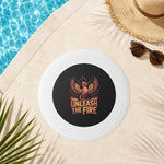 Phoenix Unleash The Fire Flying Disc - Mid-flight action shot | Our Phoenix Rise