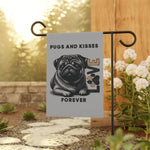 Pug Love Garden Banner, Outdoor Pet Decor - Iron Phoenix GHG