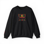 Merry Christmas Crewneck Sweatshirt — Festive Ugly Sweater Style Holiday Pullover