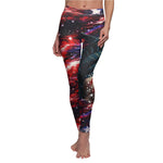 Statue of Liberty Flag Leggings | American Flag Galaxy Print