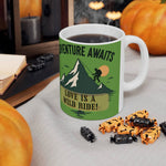 Adventure Awaits Ceramic Mug 2025 - Iron Phoenix GHG