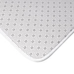 Mystic Moth Bath Mat — Moon & Roses Purple Bathroom Rug