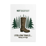 Humorous Nature Posters - Hiking Decor, Trail Art, Cabin Wall Art - Iron Phoenix GHG