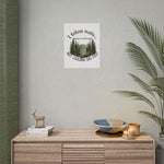 Humorous Camping Kitchen Poster - In a bright minimalist room setting | Our Phoenix Rise