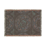 Stained Glass Mosaic Woven Blanket