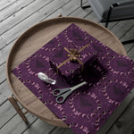Moon Phase Pattern Gift Wrap Paper | Purple Lunar Wrapping Paper