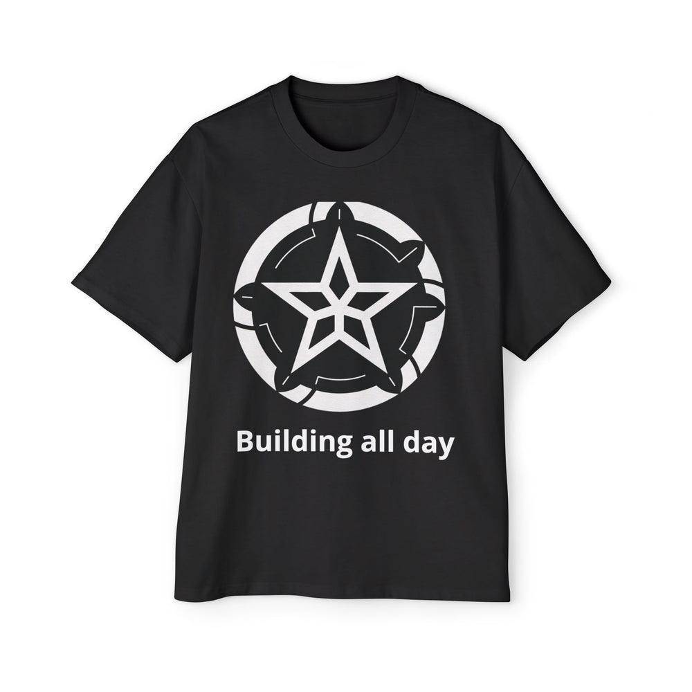 Building All Day Tee — Construction Graphic T-Shirt