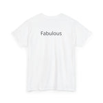 Phoenix Graphic Tee — 'Fabulous' Back Print Inspirational T-Shirt
