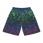 Geometric Basketball Shorts - Stylish Athletic Wear for Sports - Iron Phoenix GHG