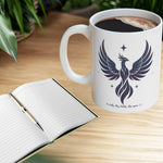 Phoenix Rising Mug - American Resilience Symbol | Patriotic Coffee Mug
