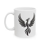 Tribal Phoenix Wings Mug | Ceramic Coffee Cup