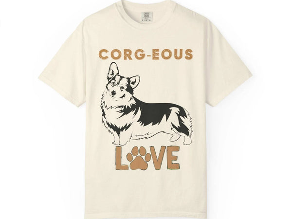 Corg-Eous Love Corgi T-Shirt, Cozy and Stylish Unisex Tee, Pet Lover Gift - Iron Phoenix GHG