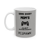 Gamer Mom Mug - "Game Over, Mom's Just Getting Started" - Mother's Day Gift - Iron Phoenix GHG