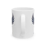 Winged Phoenix Ceramic Mug — Gothic Phoenix Coffee Cup (11oz & 15oz)